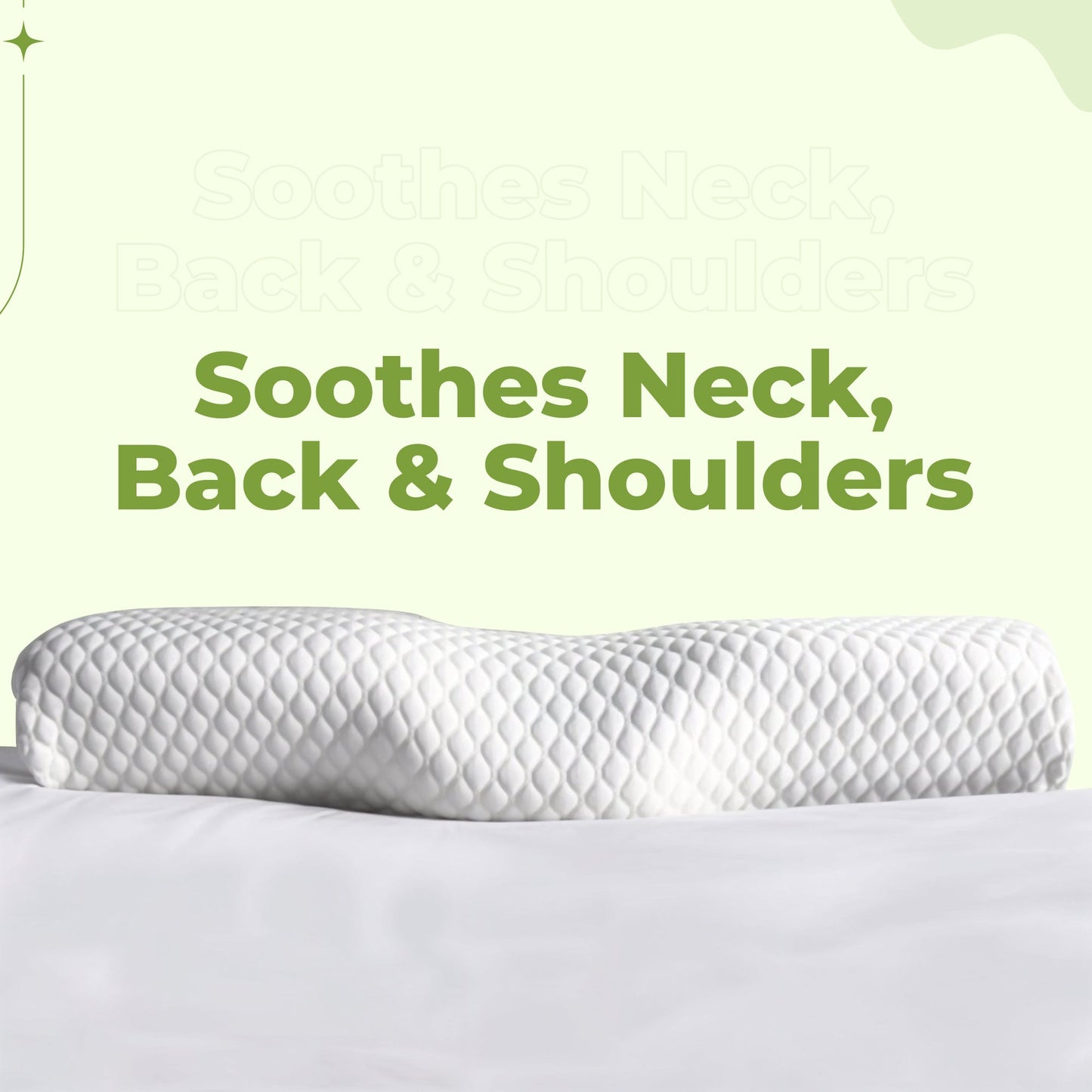 Cervical Pillow FOR NECK DISCOMFORT & SUPPORT