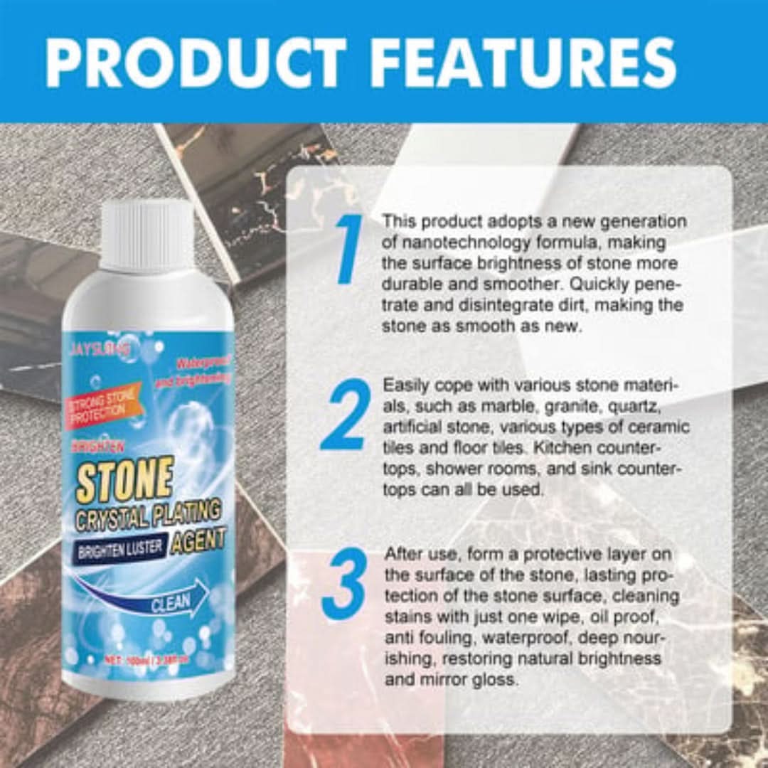 Stone Stain Remover - Removal of Oxidation, Rust, Stains