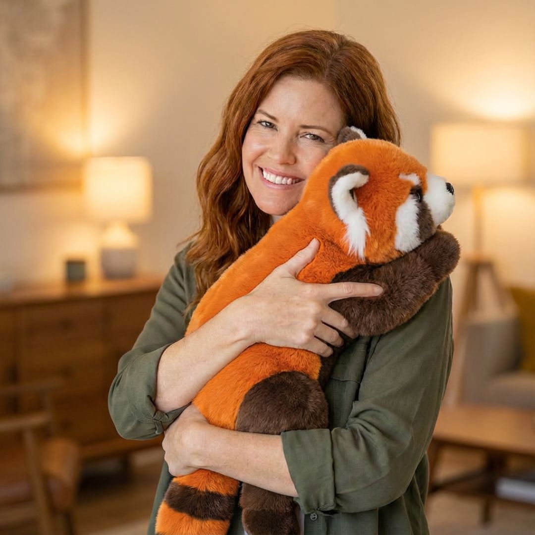 Weiches Kuscheltier in Tierform mit langem Körper für Geborgenheit und Entspannung