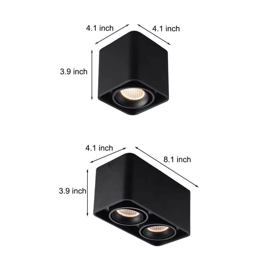 LightKing - Štvorcový nastaviteľný stropný rošt