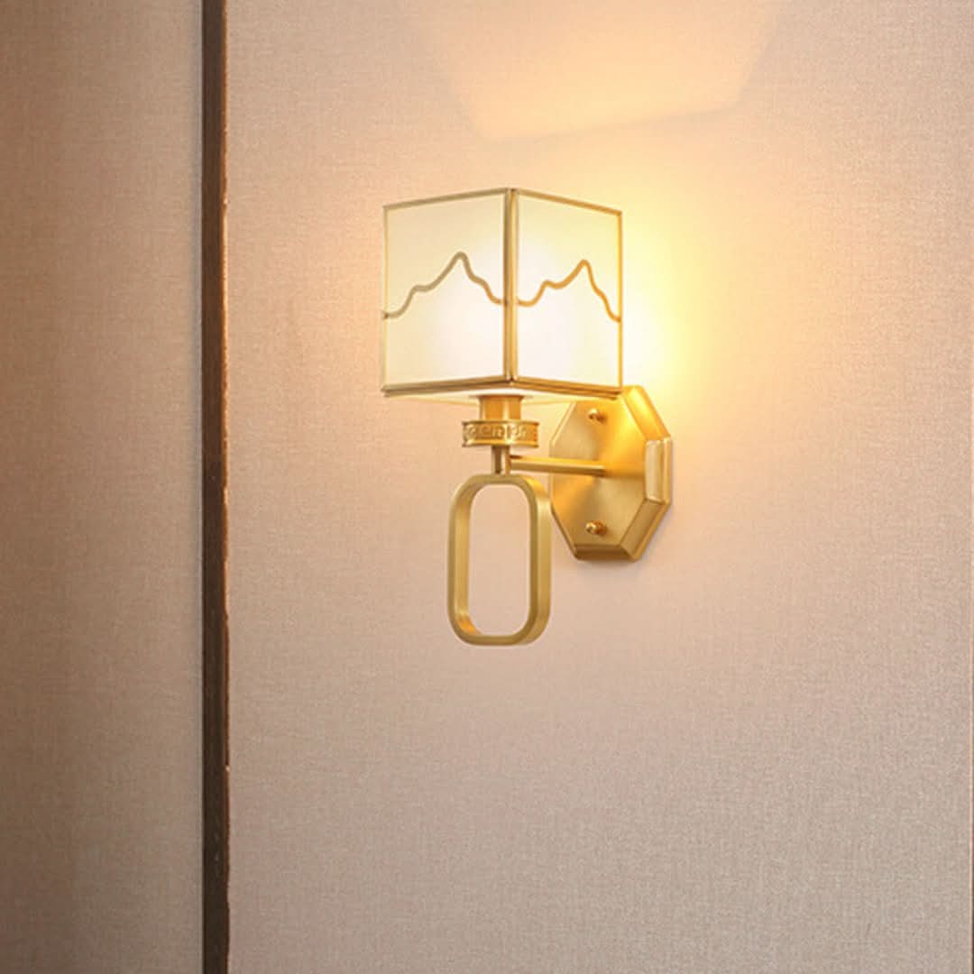 CubeLuxe - moderne kubeformet vegglampe