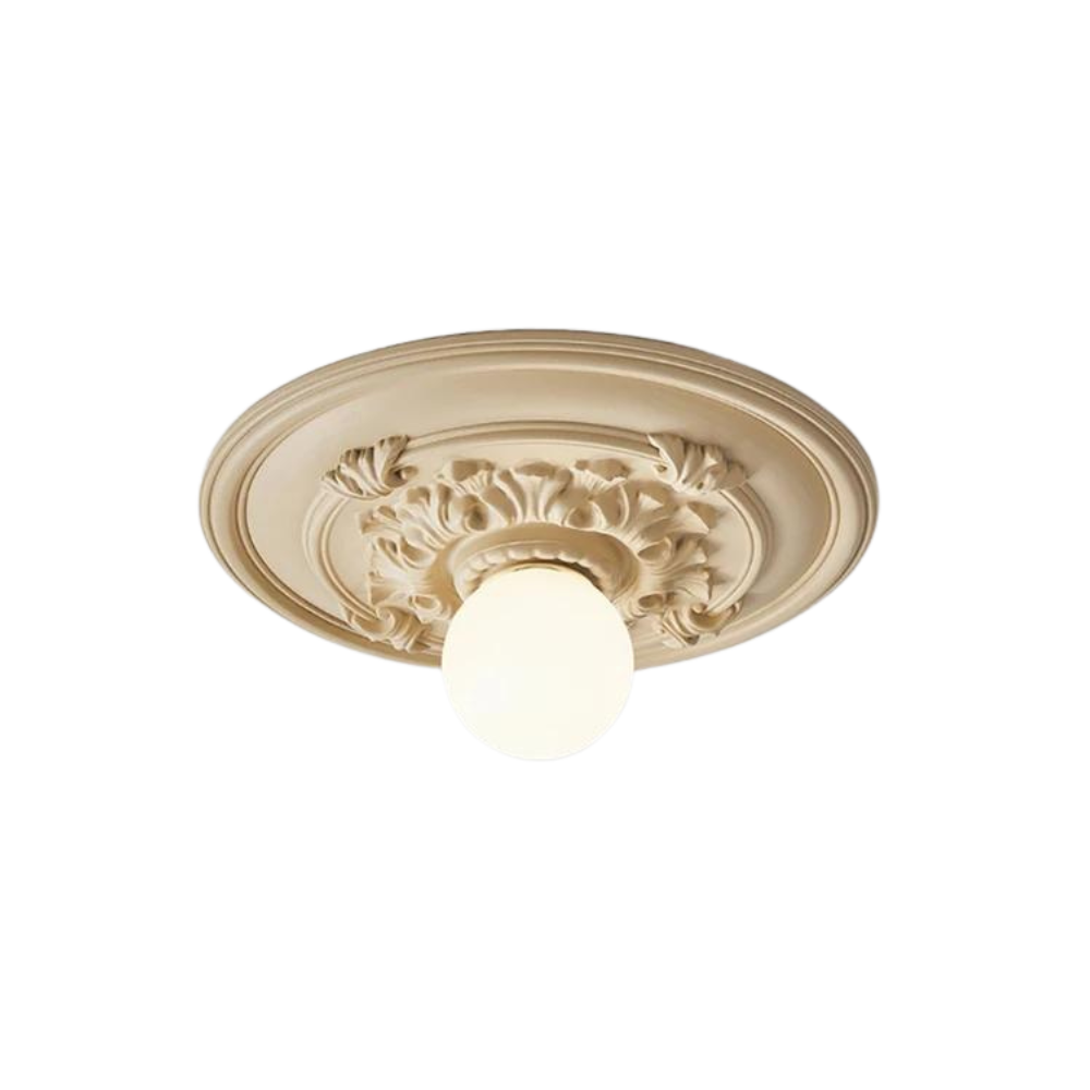 Lampada da soffitto scultorea vintage con LED