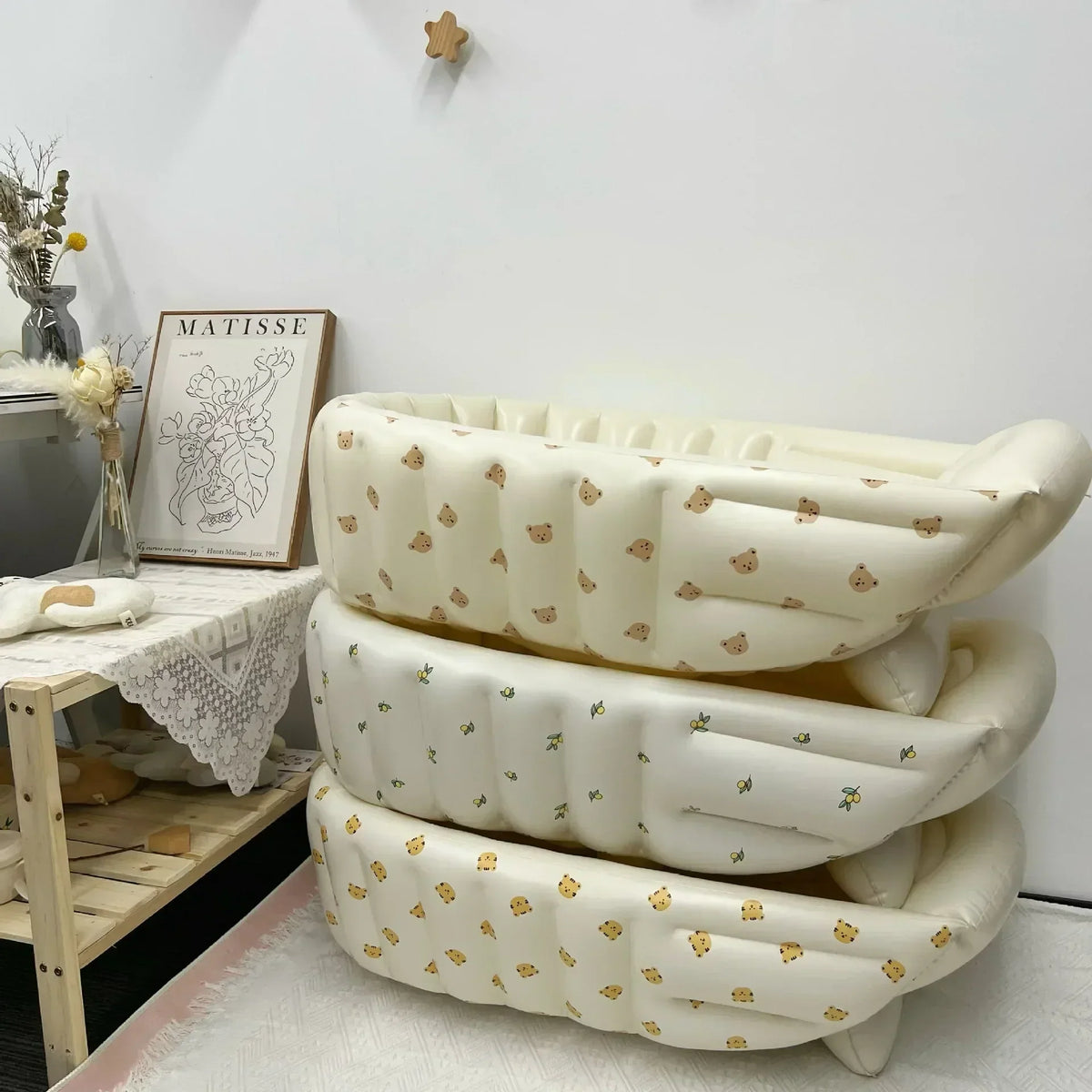 BabyBath Pro - Portátil - Inflable - Diversión al máximo a la hora del baño