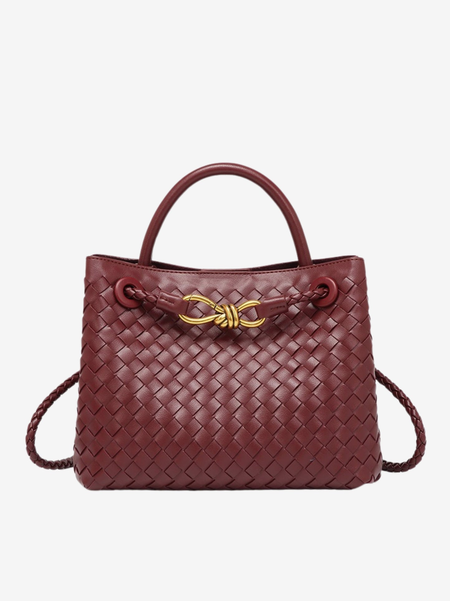 Woven Handbag Small – Compact and Stylish Braided Bag