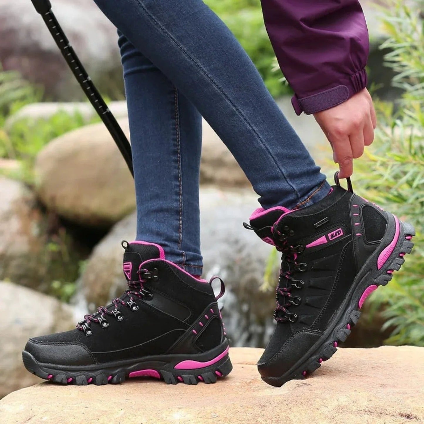 Scarpe da camminata robuste da donna - Jenne