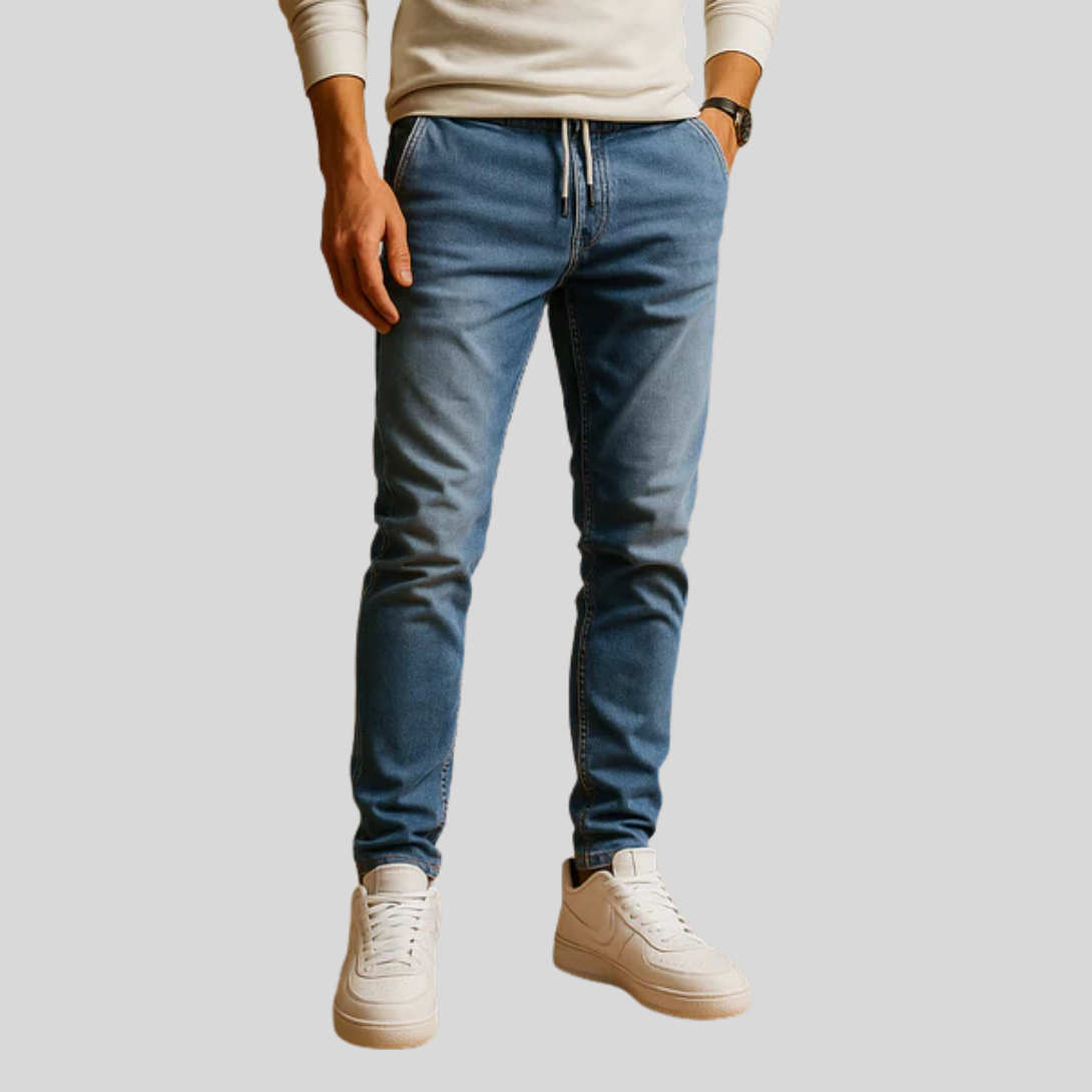 RAW Men's Stretch Denim Jeans with Slim Fit