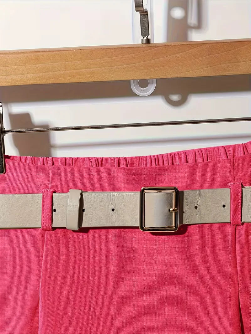 Jupe plissée taille haute