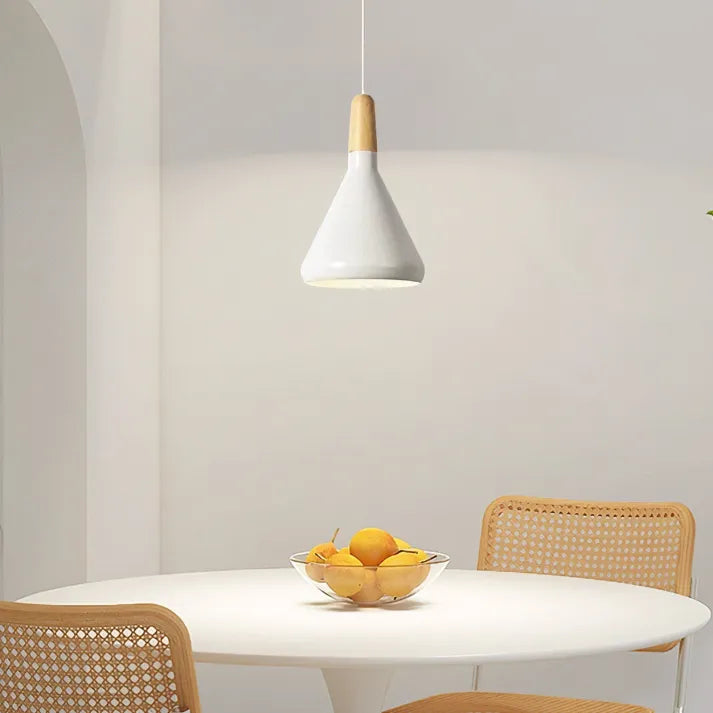 Conical Metal Pendant Lamp Macaron - Minimalistic and Stylish