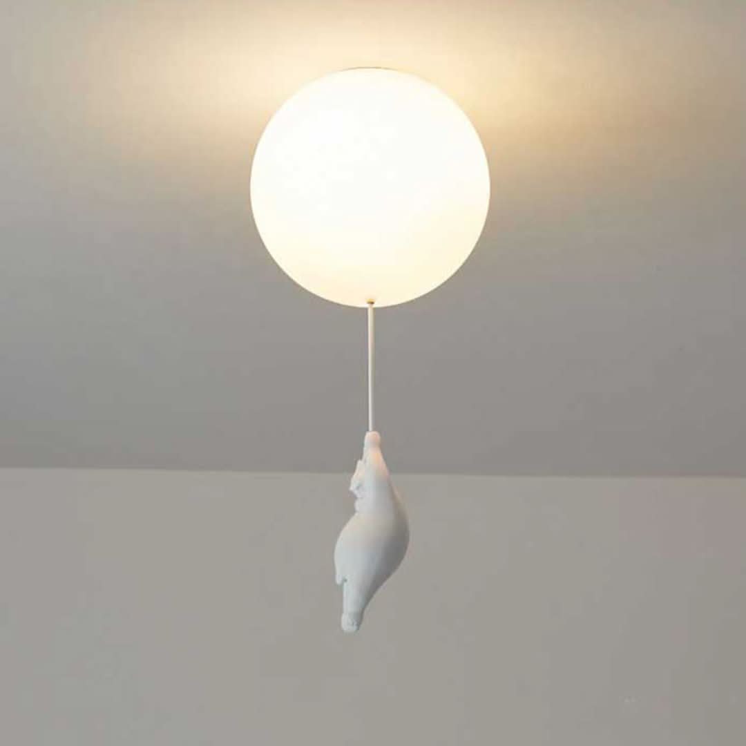 Závěsné stropní lampy Fateh ve tvaru medvěda a balónu