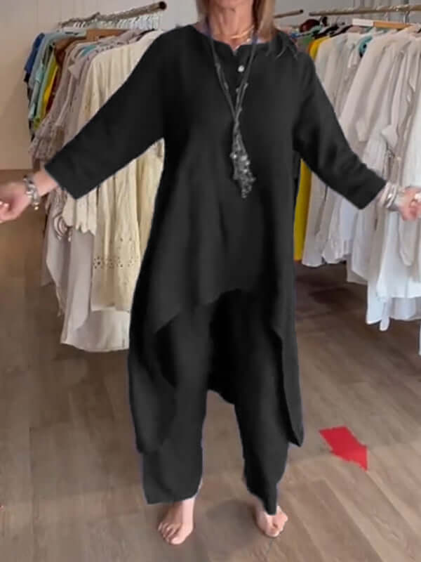 Linen Suit for Women - Wanda