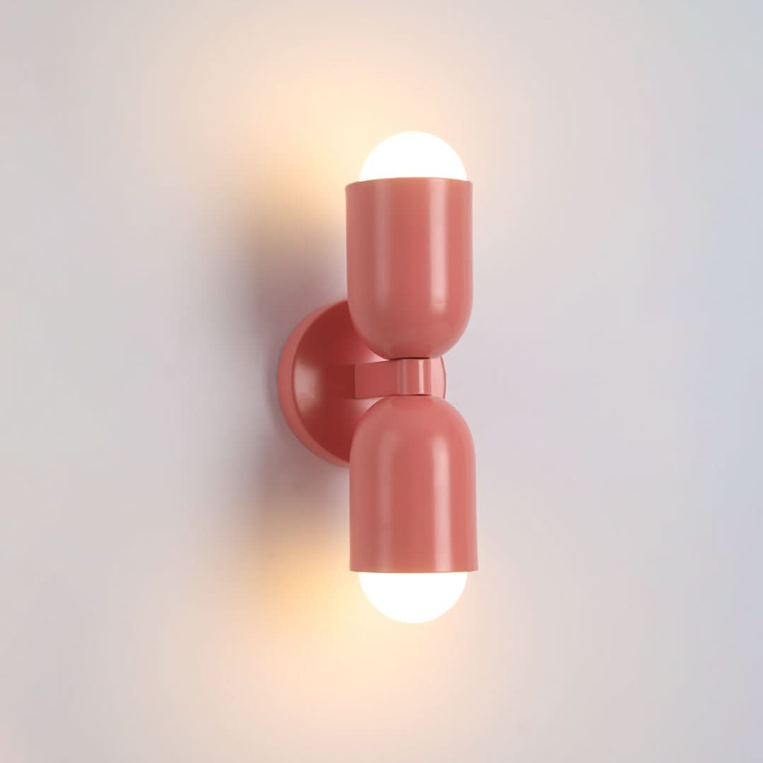Метална LED стенна лампа с дизайн Morandi