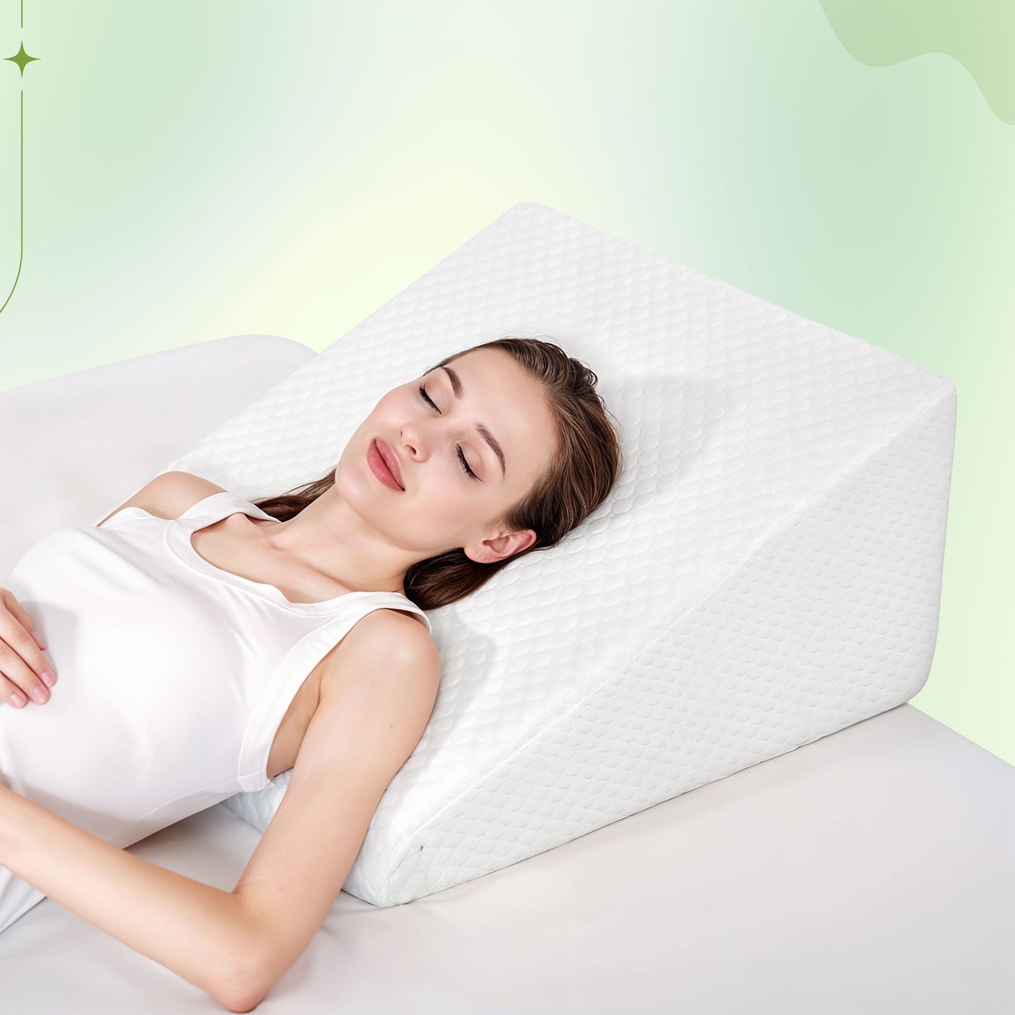 Back Pillow - WEDGE PILLOW FOR BACK & LEGS