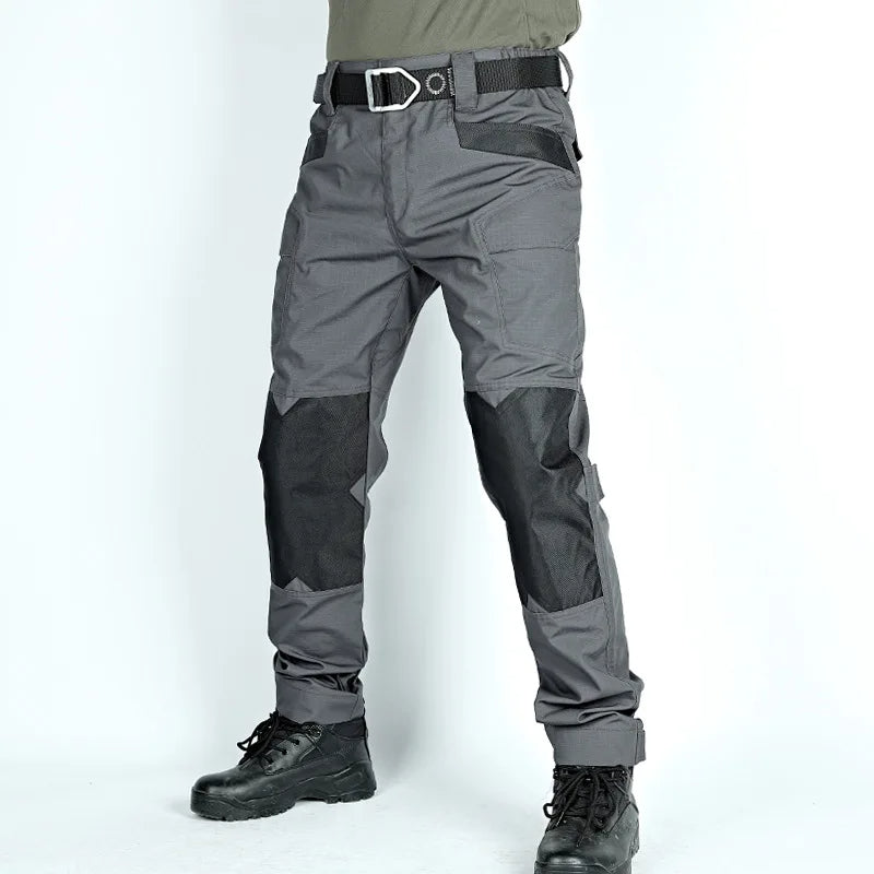 Reflective Work Trousers with Knee Protection