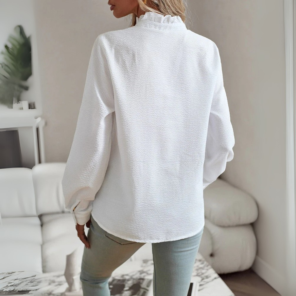 Blusa elegante de manga larga