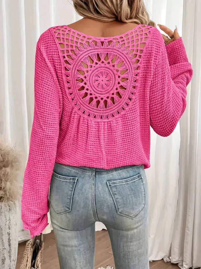 Chloé - Gehaakte bohemiantrui