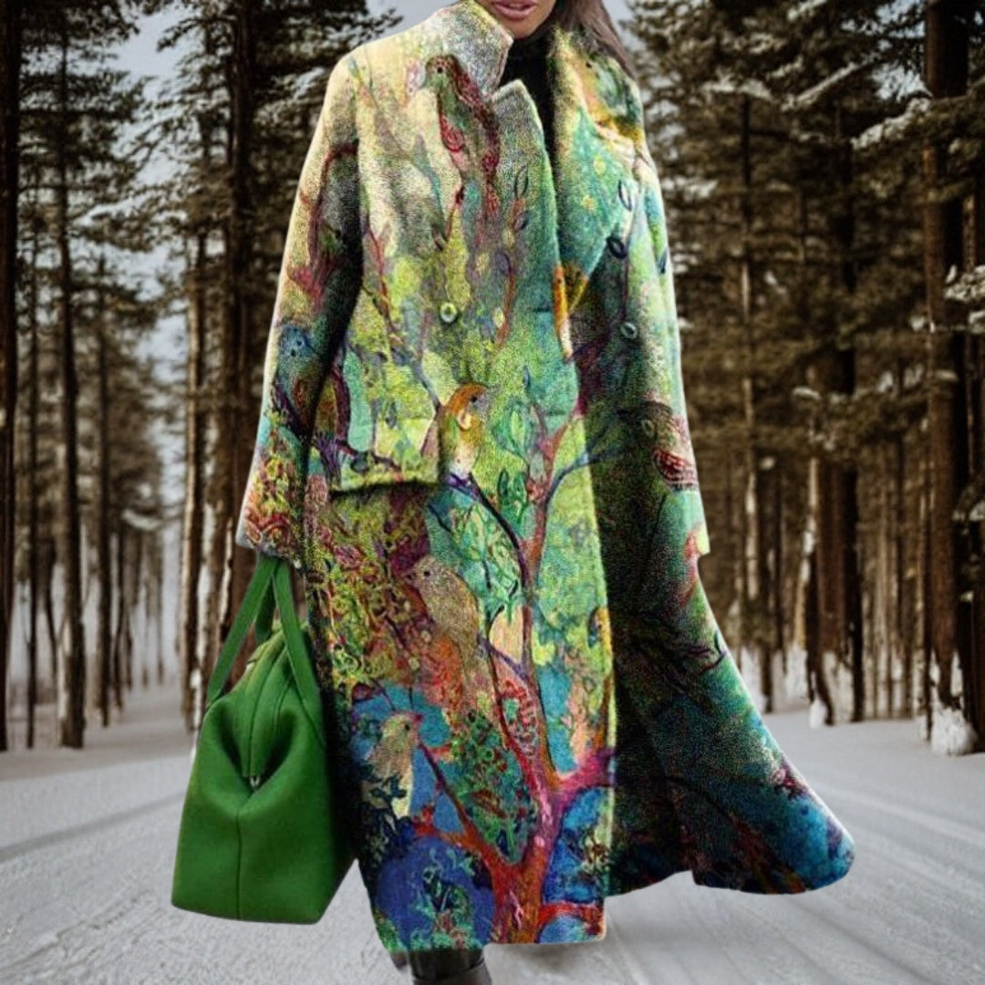 Elegante cappotto invernale da donna alla caviglia - Dina