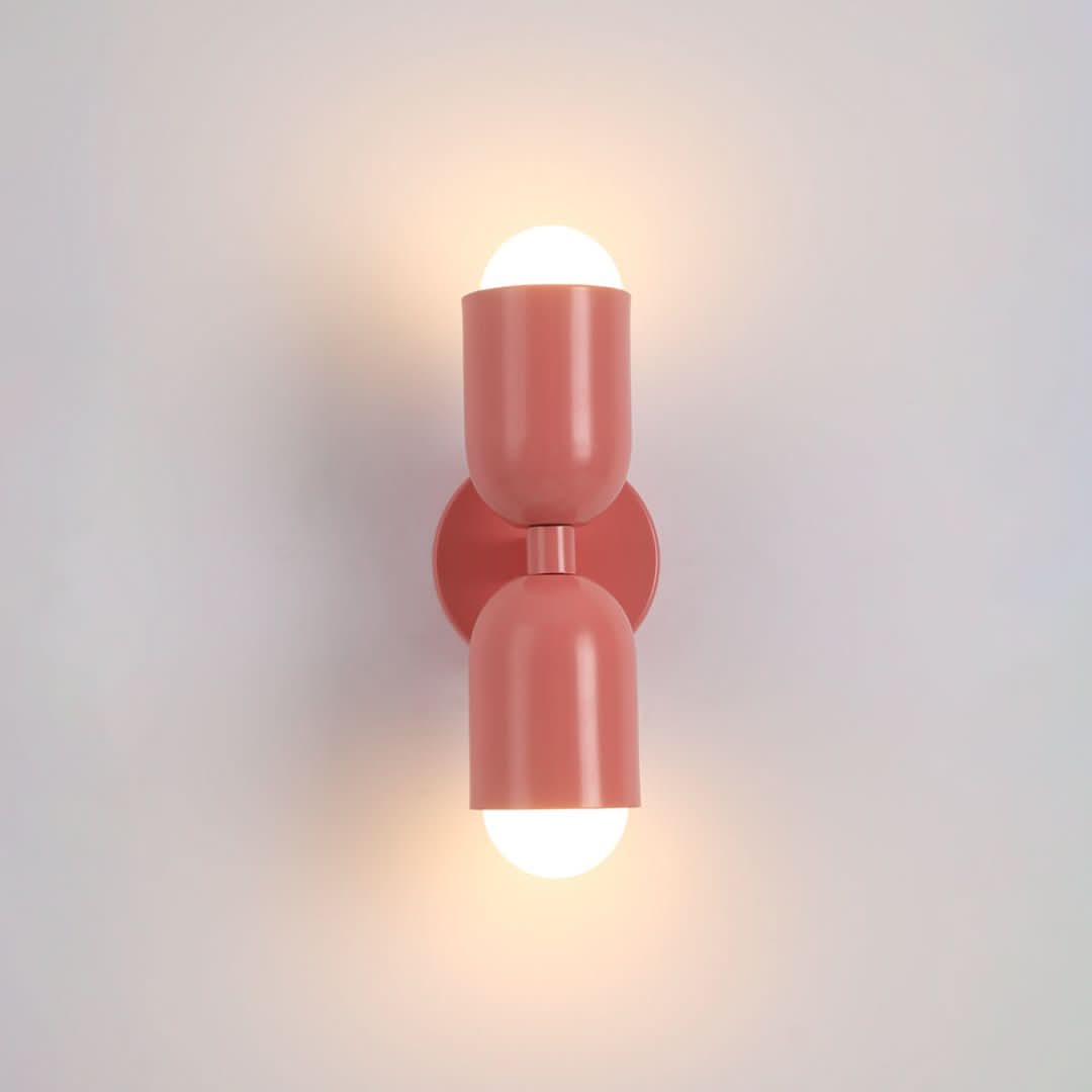 Метална LED стенна лампа с дизайн Morandi