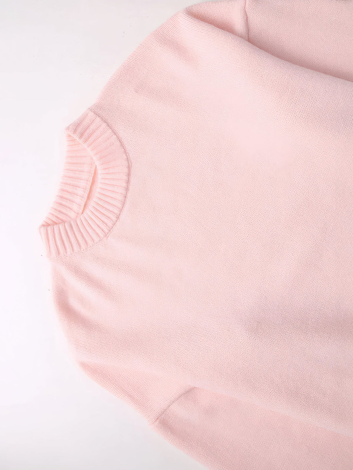 Ladies Relaxed Oversized Knitted Jumper With Round Neck