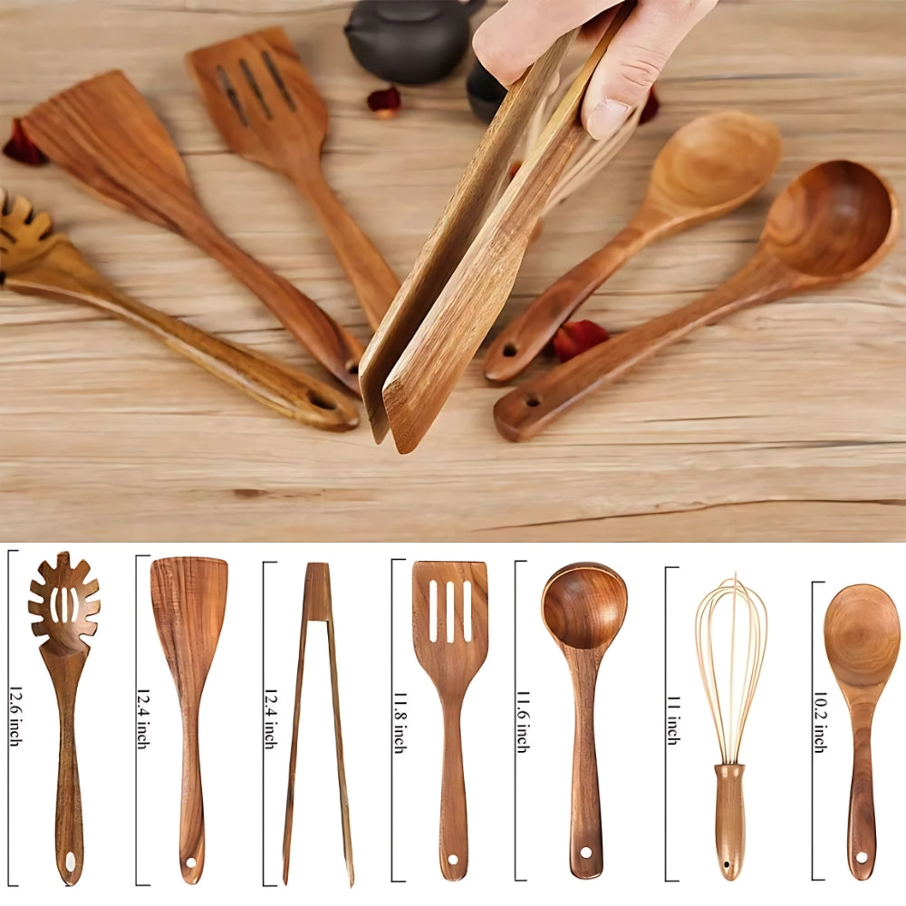 KlareWood – Sustainable and Eco-Friendly Cookware Set (7-Piece)