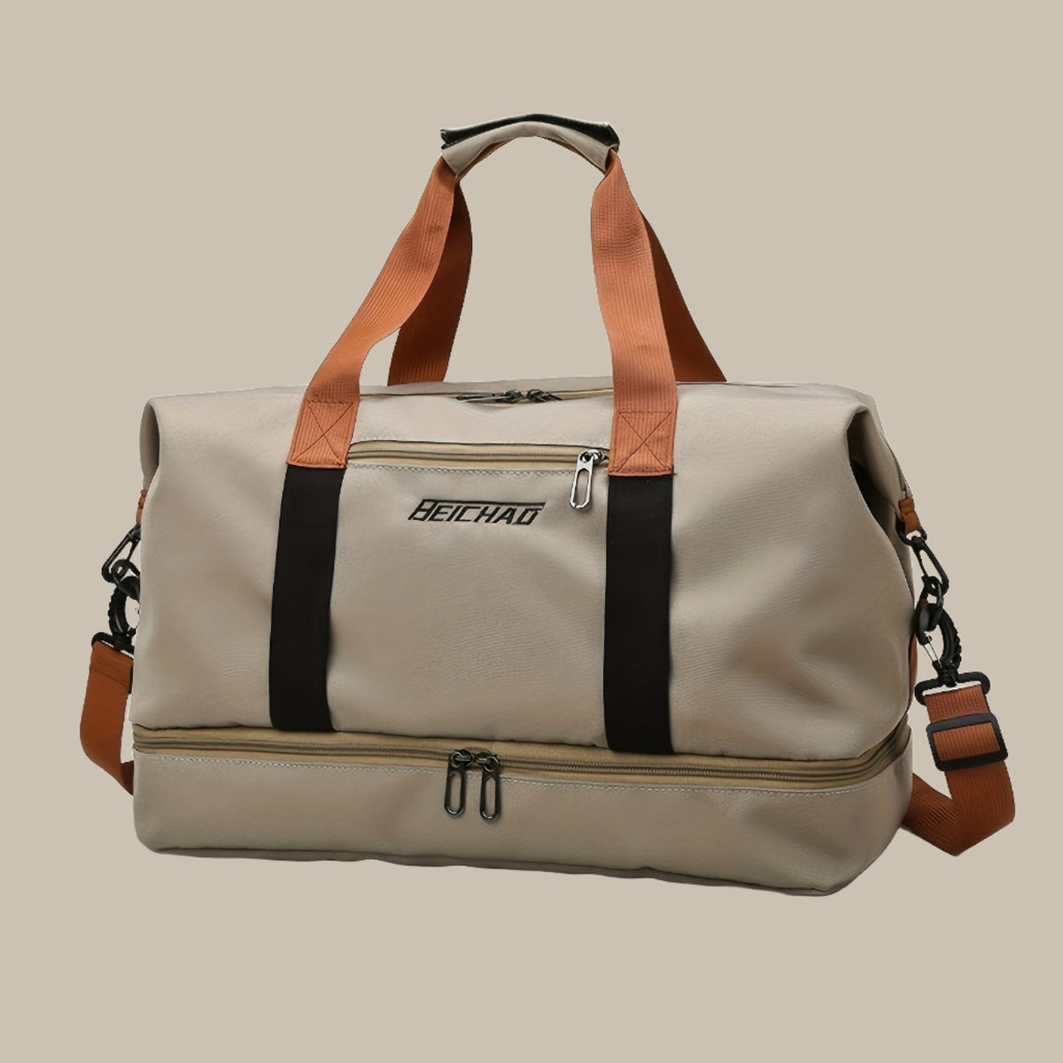 Bolsa de viaje espaciosa y elegante para hombre - bolsa de lona