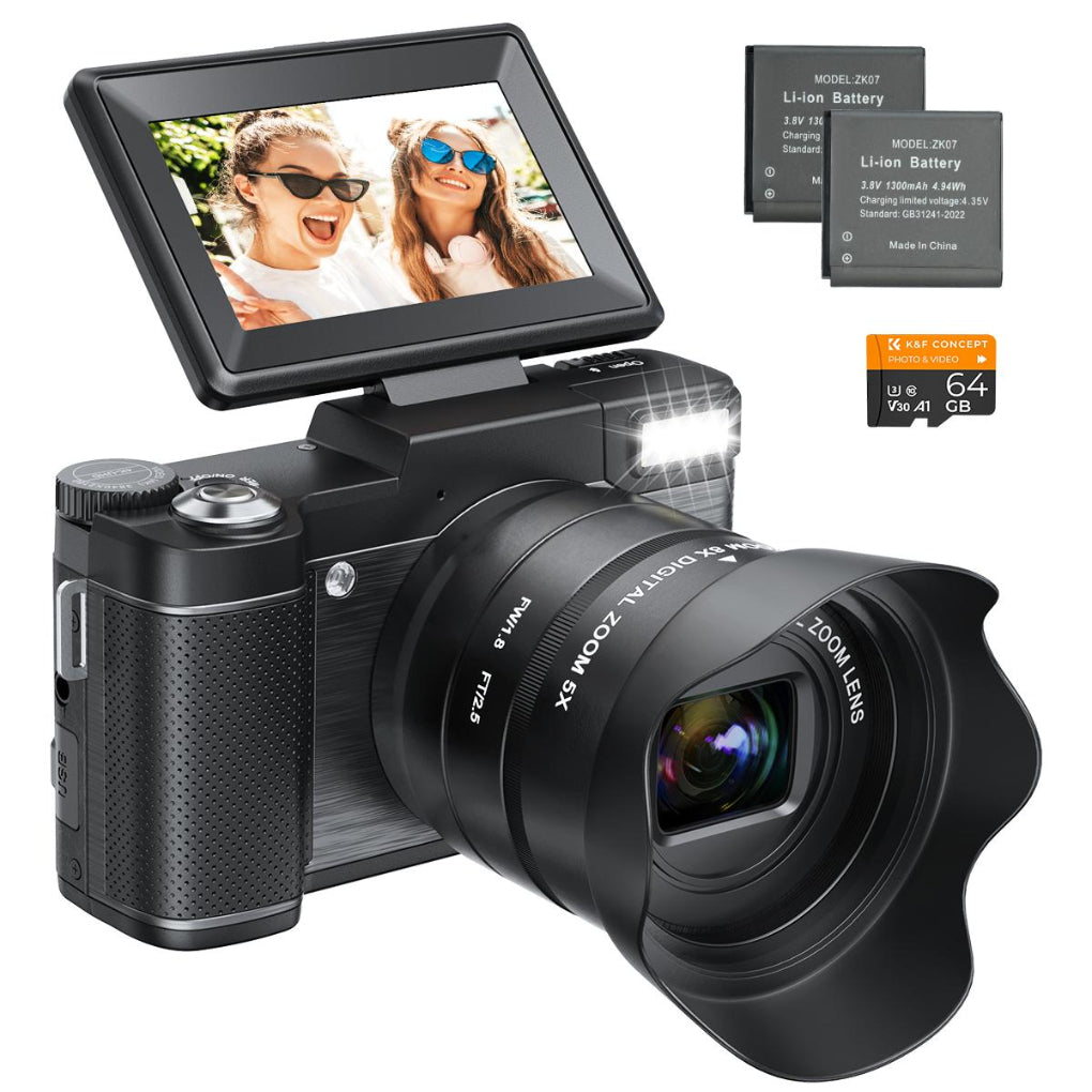 5K Digital Camera for Beginners