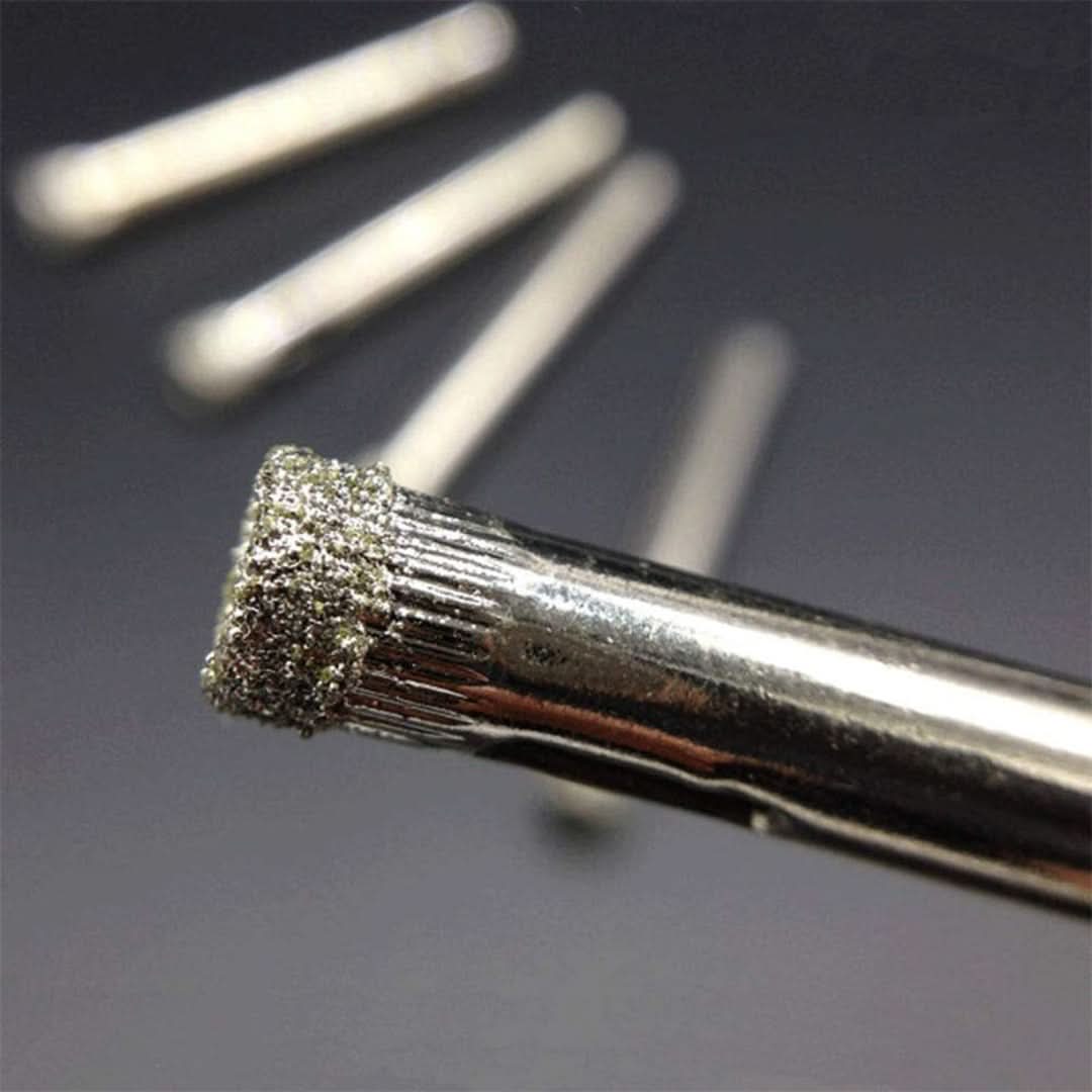 Conjunto de brocas diamantadas - para vidro, mármore, granito e pedra