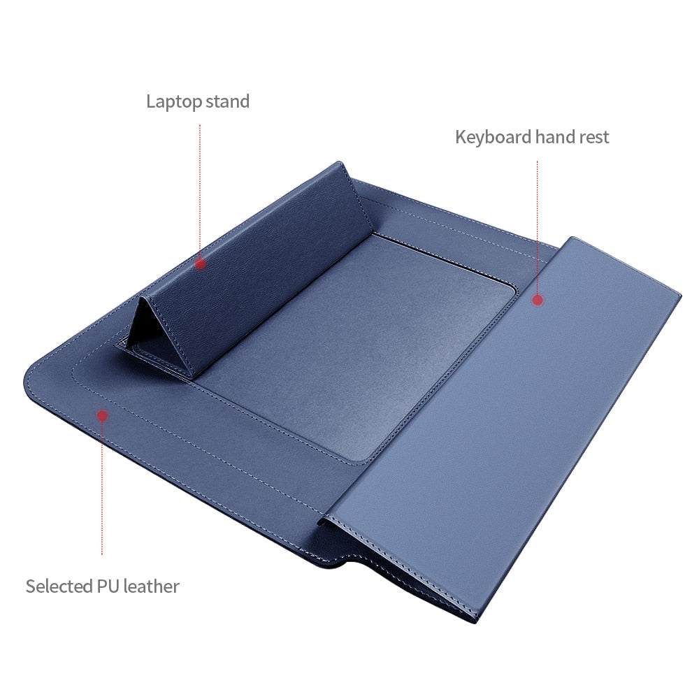 Custodia per laptop con supporto integrato – Custodia protettiva per laptop da 11–16 pollici