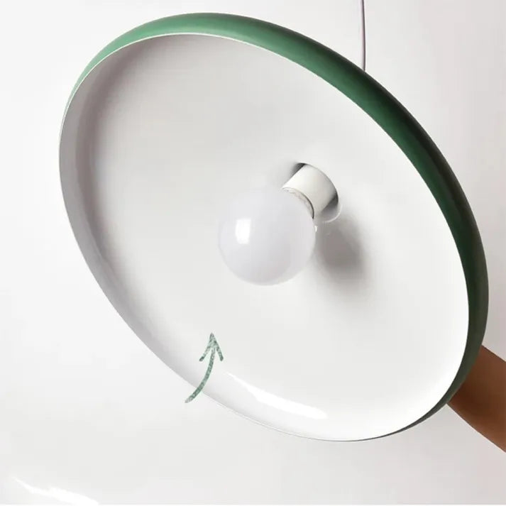Conical Metal Pendant Lamp Macaron - Minimalistic and Stylish