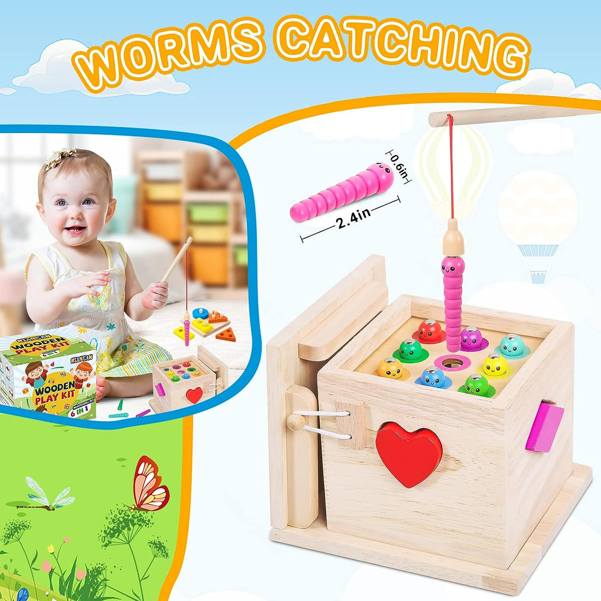 Educational Baby Toy Set - Stimulate Growth and Development