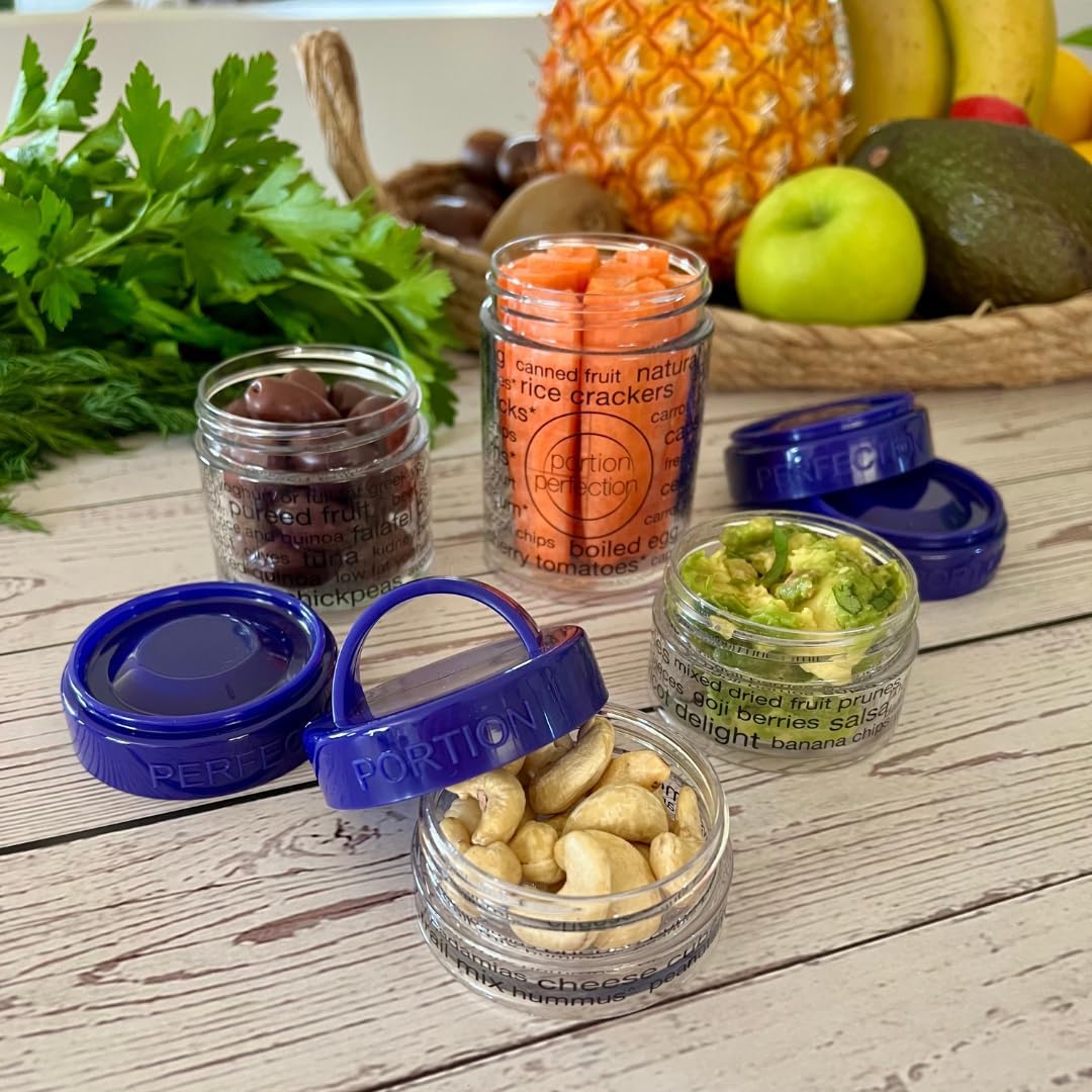 Stackable 100-Calorie Containers