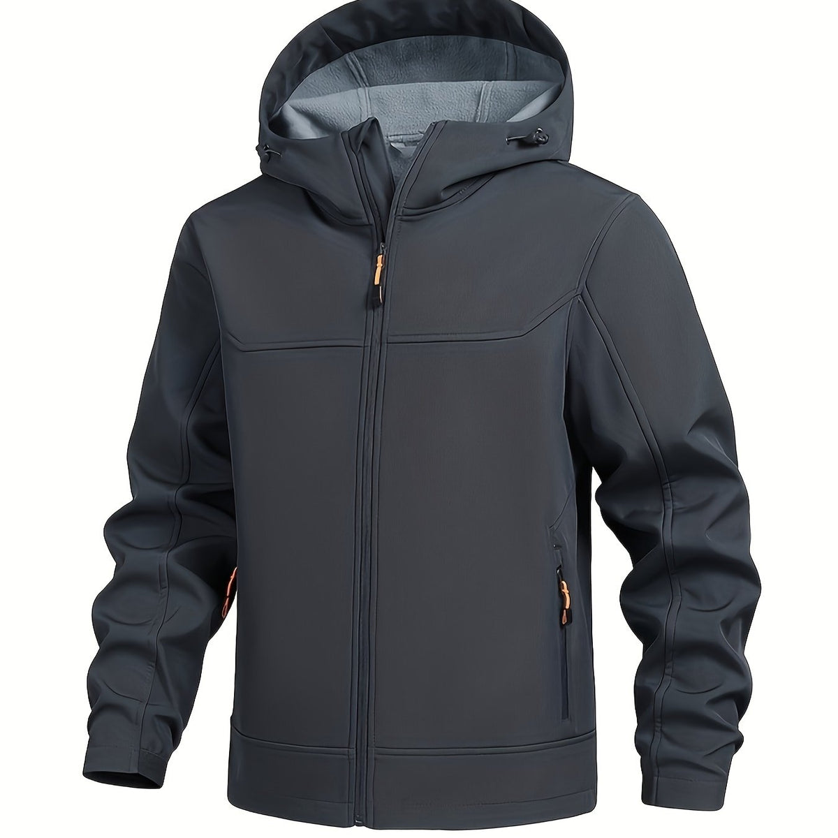 Men's Outdoor Softshell Jacket with Hood – Quick-Drying and Windproof