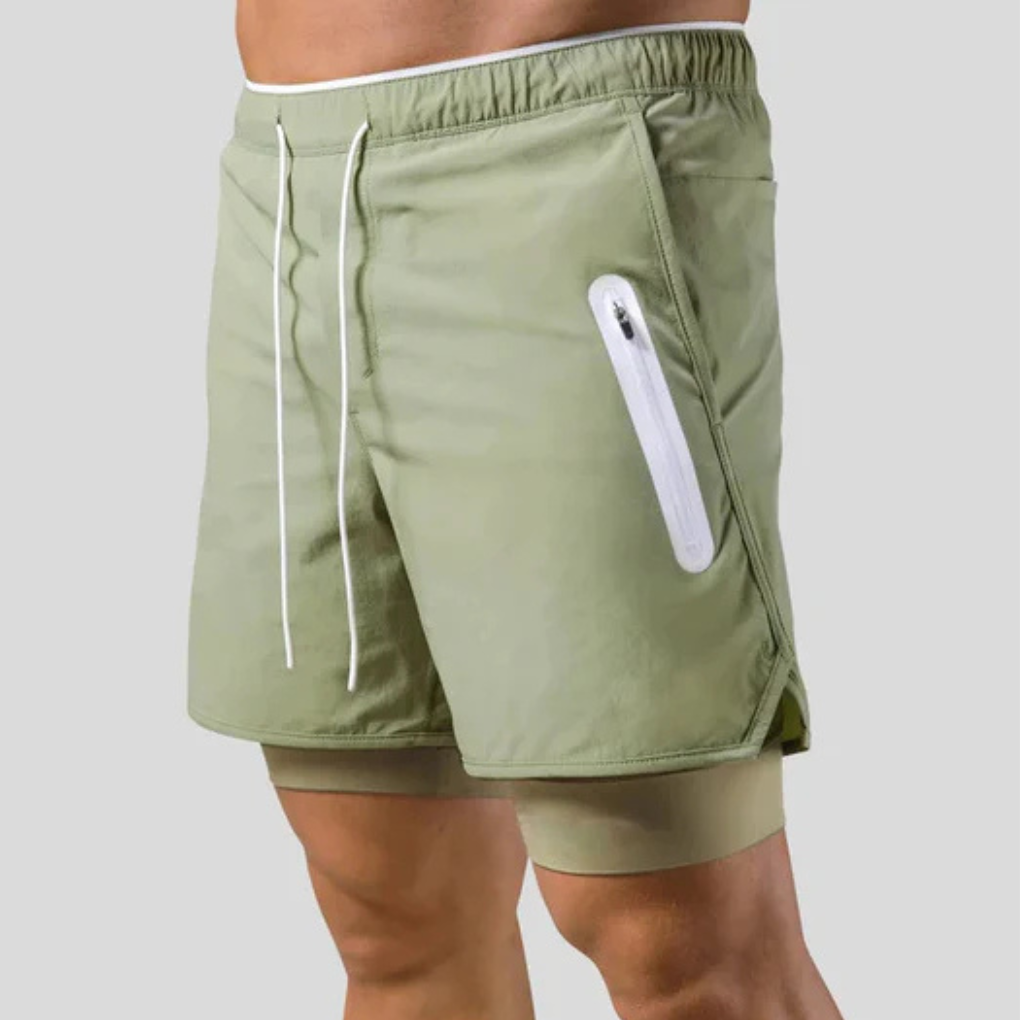 2-in-1 Sports Pants for Men