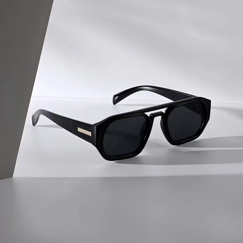 Lunettes de soleil rectangulaires en polycarbonate