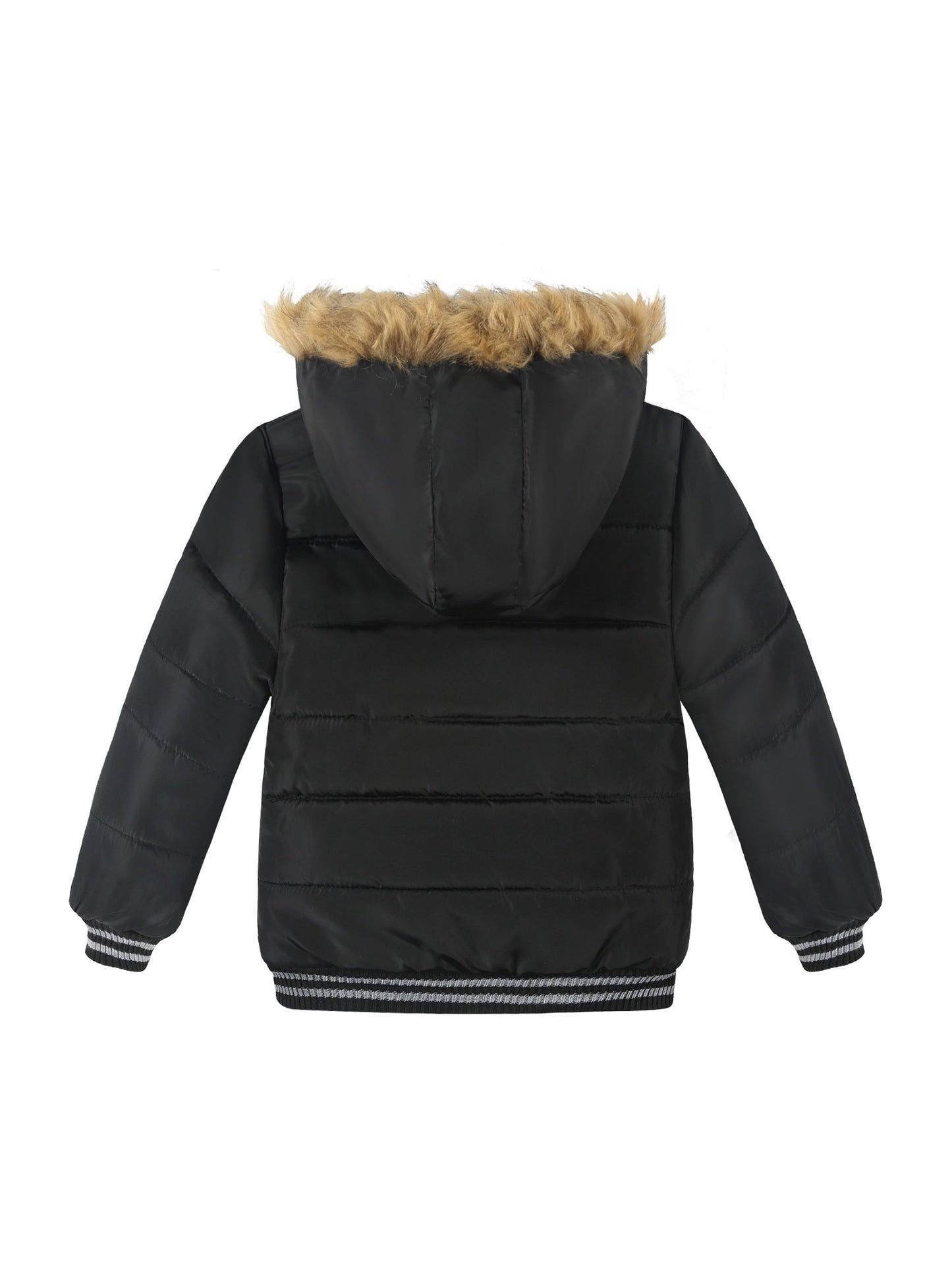 Padded Winter Jacket for Boys with Hood - Skei