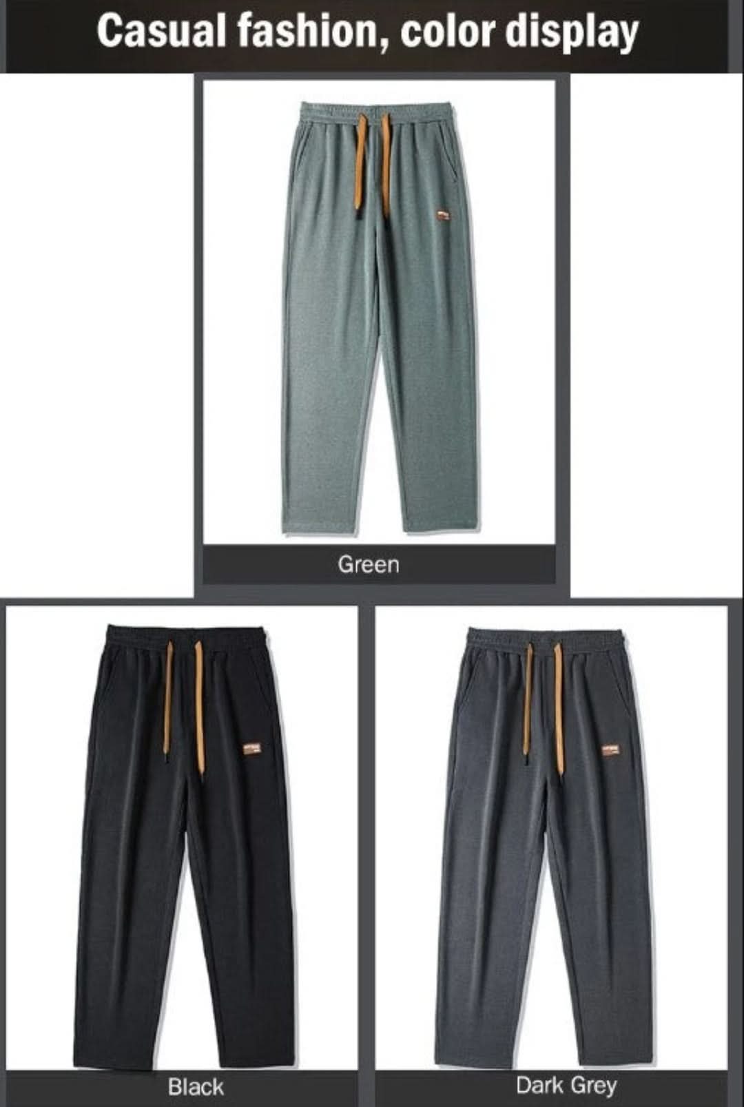 Casual Trousers with Straight Legs