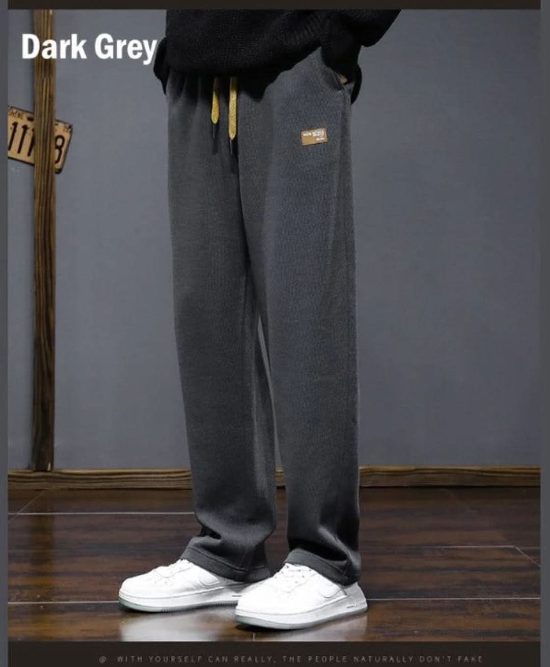 Casual Trousers with Straight Legs