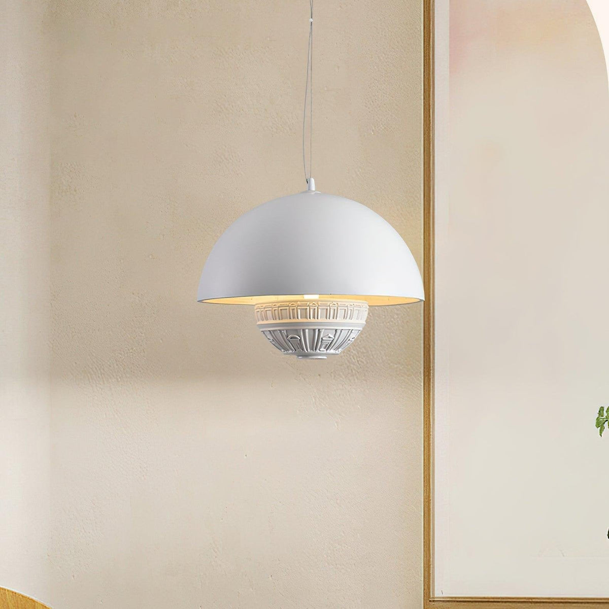 Lámpara colgante moderna y minimalista - Diseño de platillo volante
