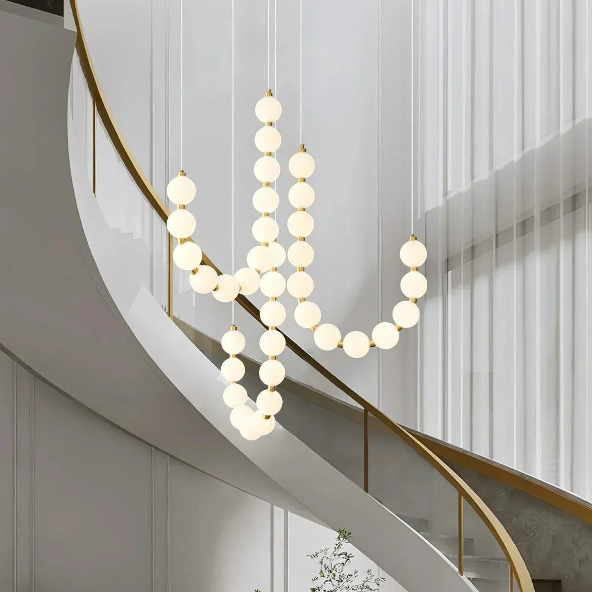 Elegant Luxe Chandelier with Unique Design