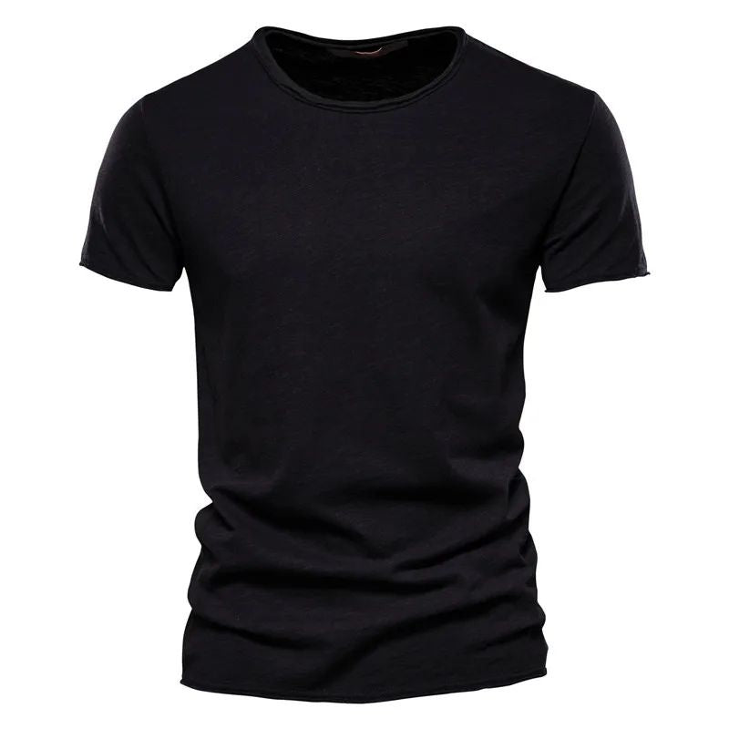 Breathable Cotton Summer T-shirt for Men