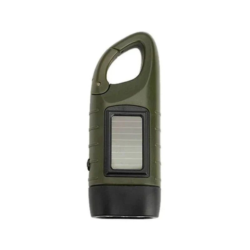 Bright - Waterproof Hand-Crank Flashlight for Emergencies