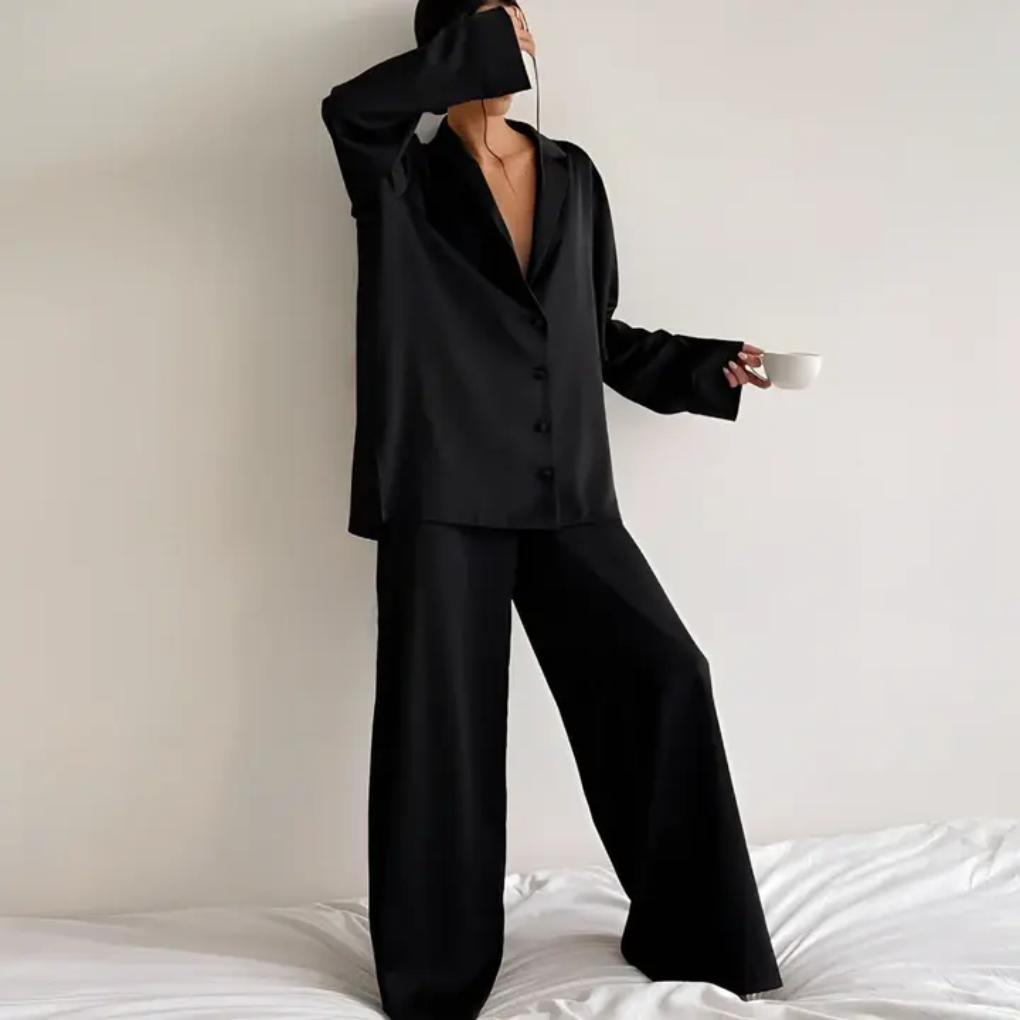 Satin Loungewear Set for Women