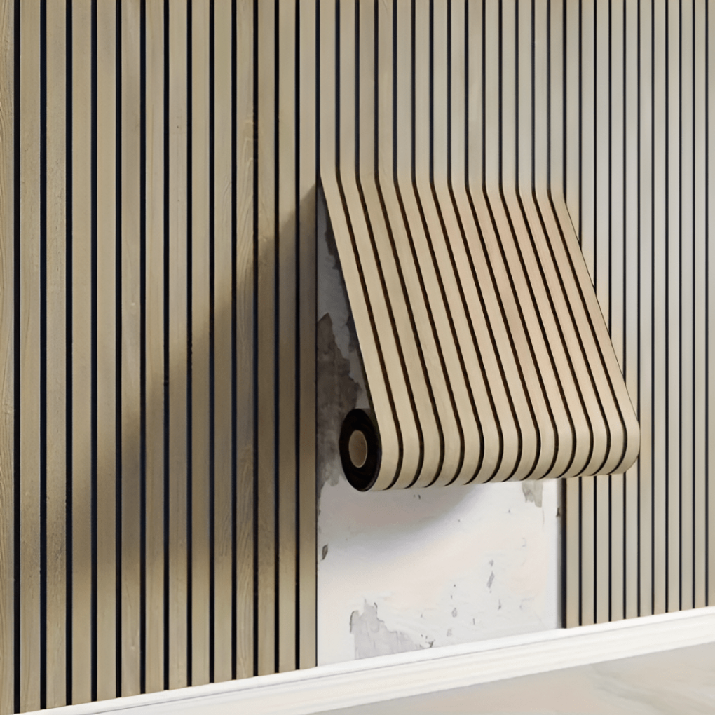 3D Self-Adhesive Wooden Wall Panels