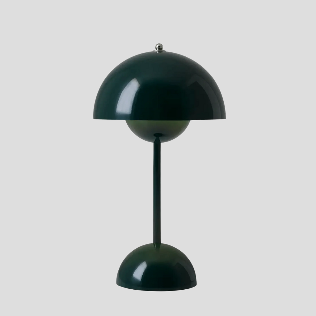 Kabellose Metall-Tischlampe