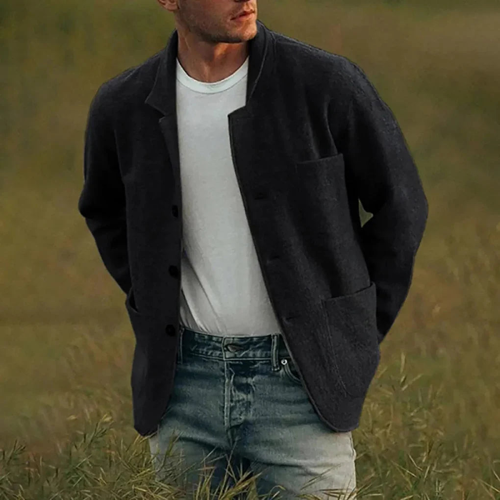 Casual Checked Blazer for Men