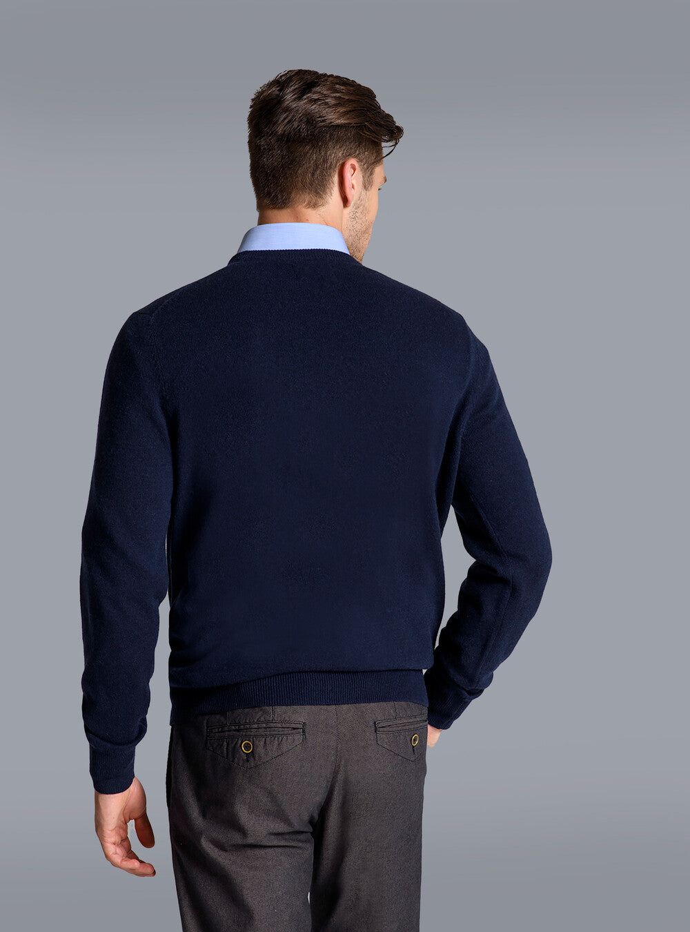 Casual men's cashmere sweater - Benjo