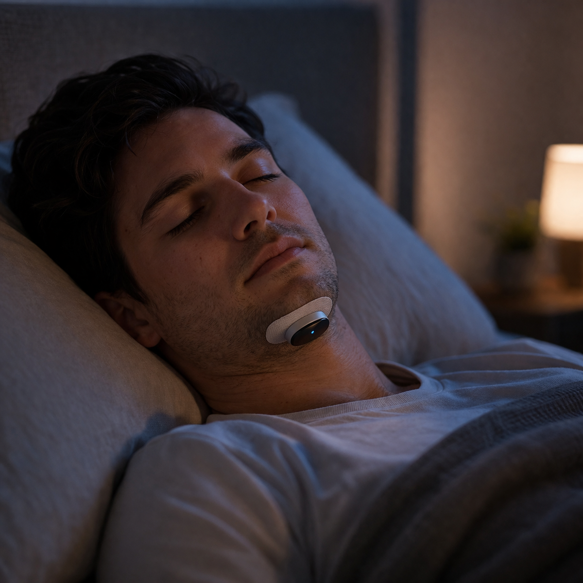 Anti-snore chin clip | Comfortable sleep device | Night