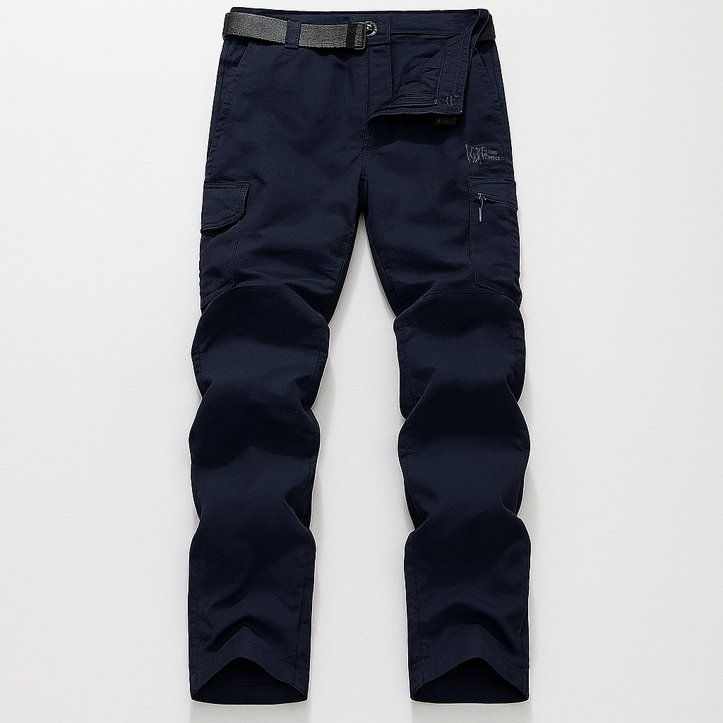 Lightweight, quick-drying cargo trousers for men