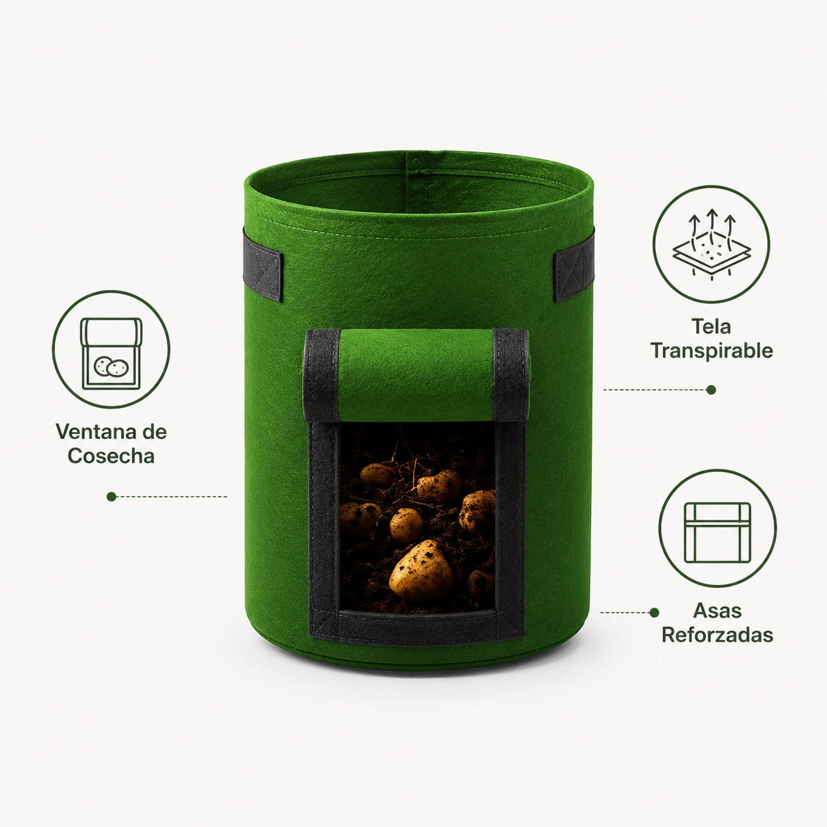 Potato Growing Bag - Easy to Grow - Reusable