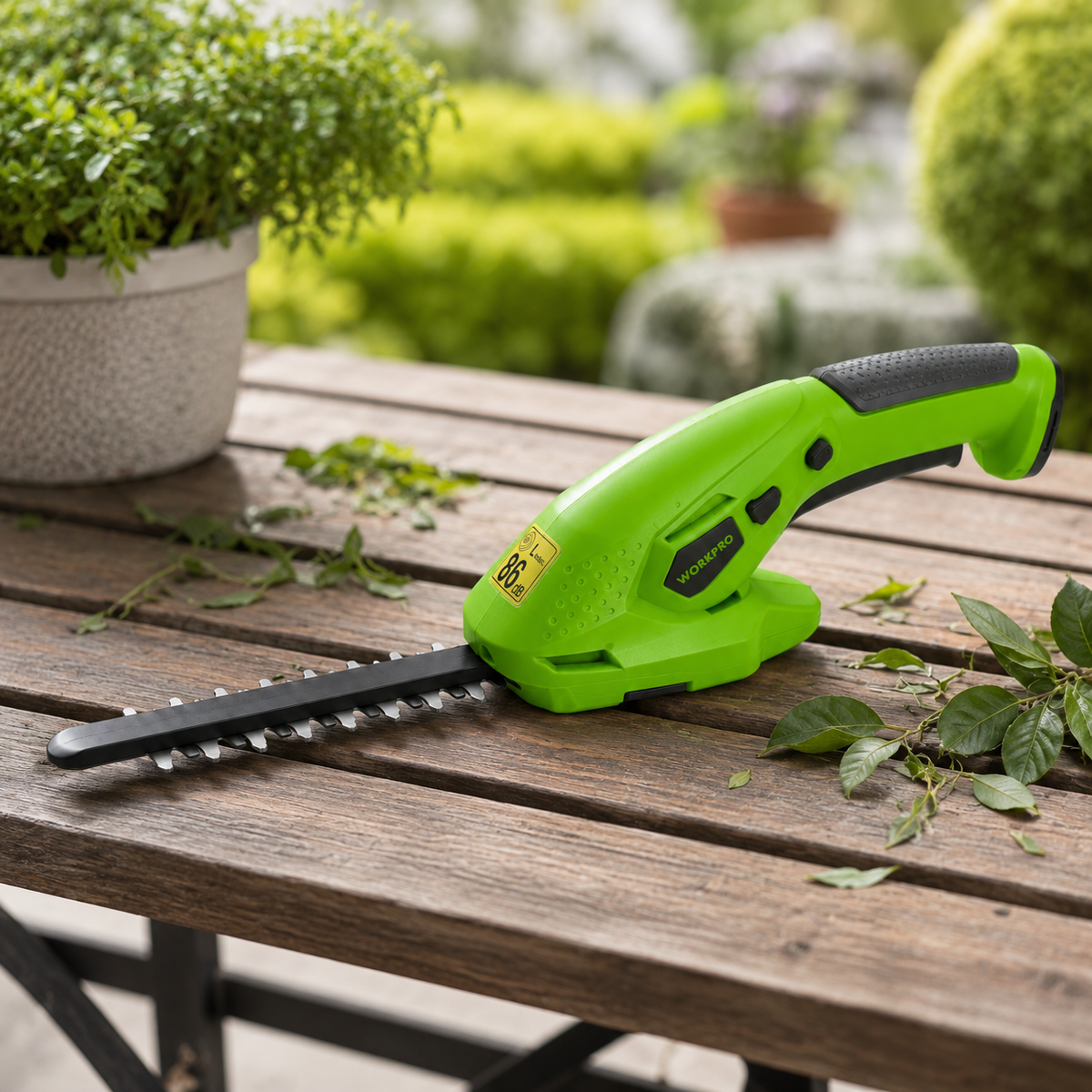 Foarfecă electrică de tuns gardul viu WorkPro - Toaletare și tăiere - Eficientă