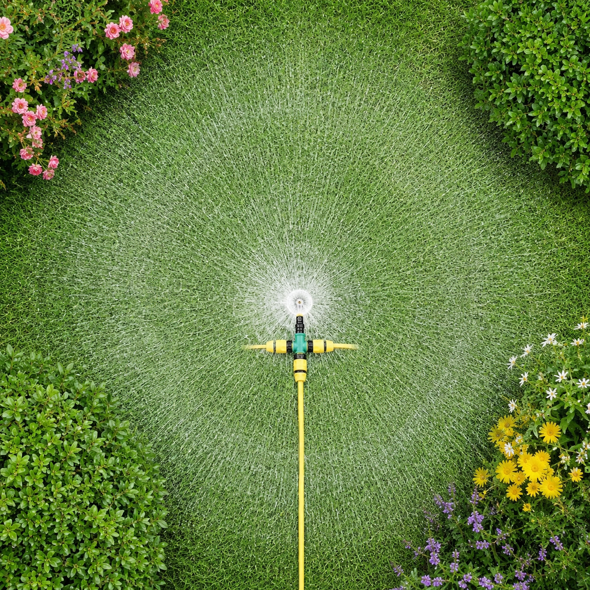 IRRIGOEASE - 360° Rotating Sprinkler - Reliable Easy Watering